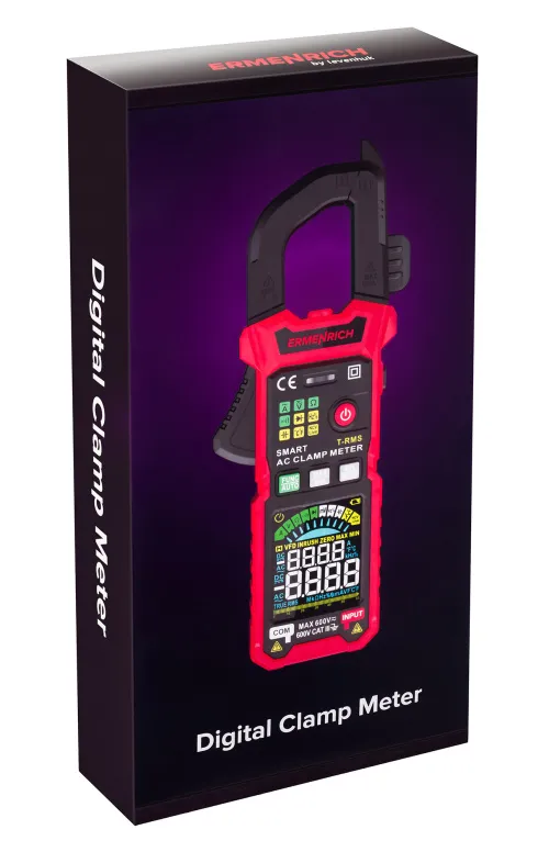 photo Ermenrich Ping MK50 Digital Clamp Meter,  10