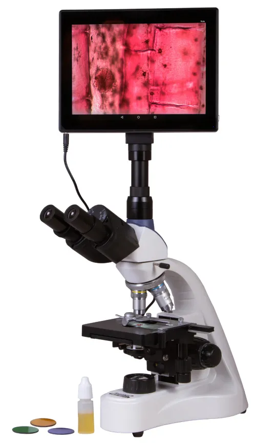 image Levenhuk MED D10T LCD Digital Trinocular Microscope,  2