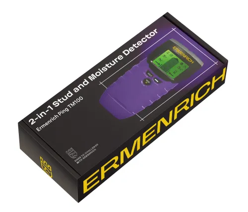 photograph Ermenrich Ping TM100 2-in-1 Stud and Moisture Detector,  7