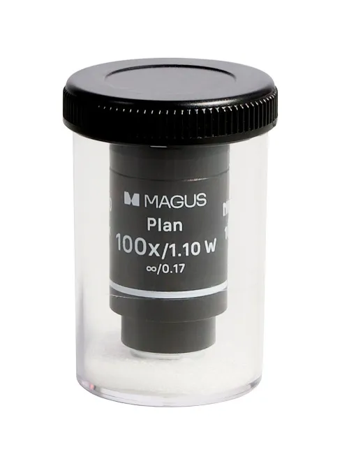 image MAGUS 100PL60 W Plan 100х/1.10 ∞/0.17 H60mm Objective,  5