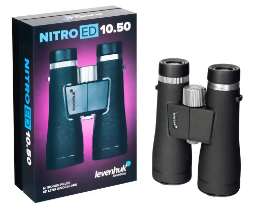image Levenhuk Nitro ED 10x50 Binoculars,  4