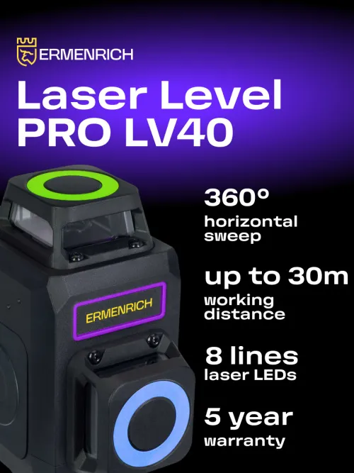 picture Ermenrich PRO LV40  Laser Level,  11