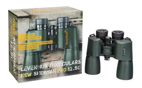 photograph Levenhuk New Sherman PRO 12x50 Binoculars,  5