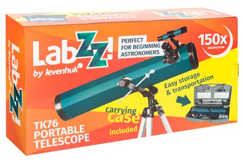 picture Levenhuk LabZZ TK76 Telescope with case,  14