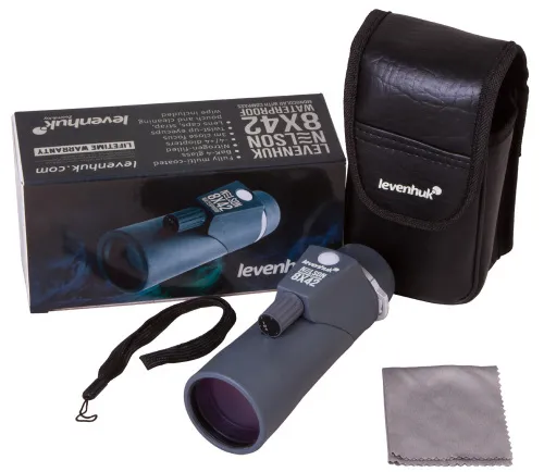photo Levenhuk Nelson 8x42 Monocular with Reticle and Compass,  2