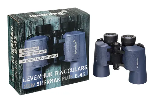 photograph Levenhuk New Sherman PLUS 8x42 Binoculars,  5