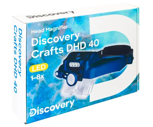 image Levenhuk Discovery Crafts DHD 40 Head Magnifier - Exhibition Item,  11