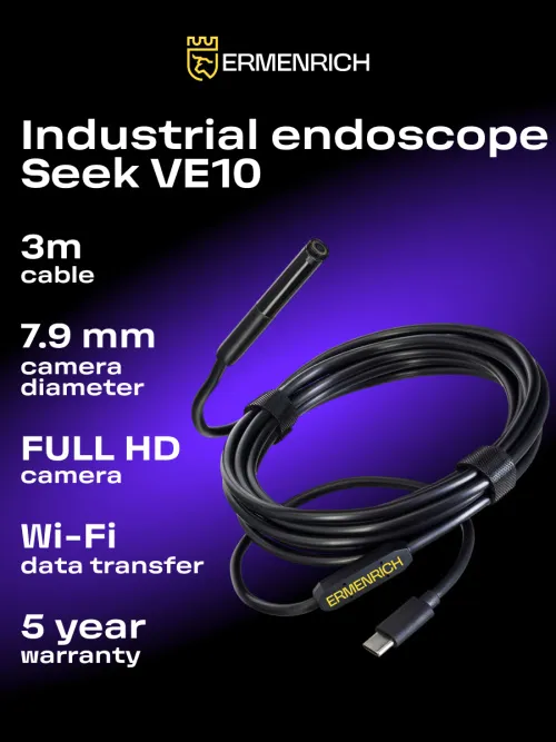picture Ermenrich Seek VE10 Industrial Endoscope,  9