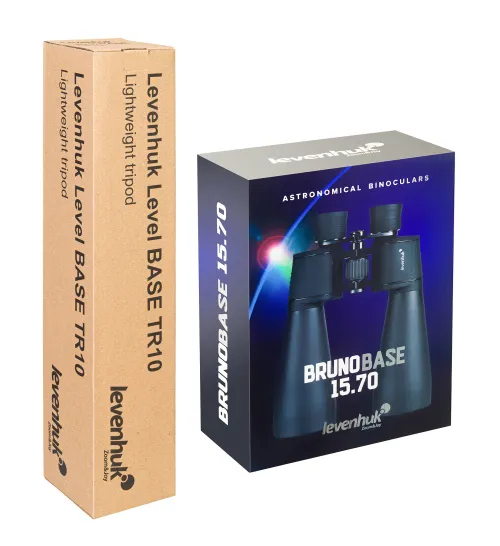 image Levenhuk Bruno BASE 15x70 Binoculars and Tripod Set,  16