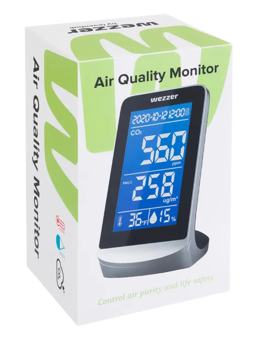 photo Levenhuk Wezzer Air PRO DM40 Air Quality Monitor,  7