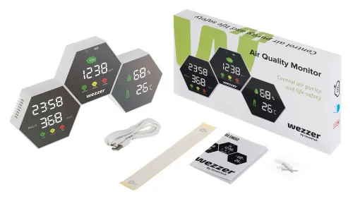 photograph Levenhuk Wezzer Air PRO DM50 Air Quality Monitor,  2