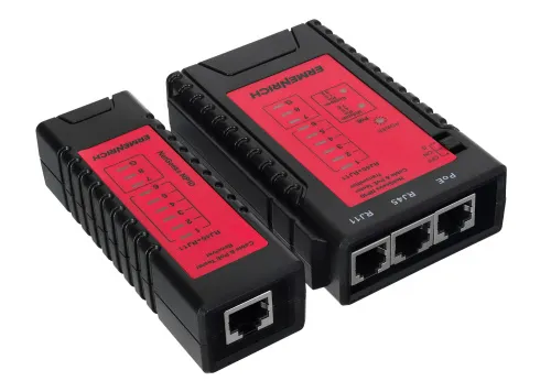 picture Ermenrich NetGeeks NP10 Cable & PoE Tester,  5