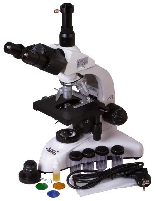 image Levenhuk MED 25T Trinocular Microscope,  2