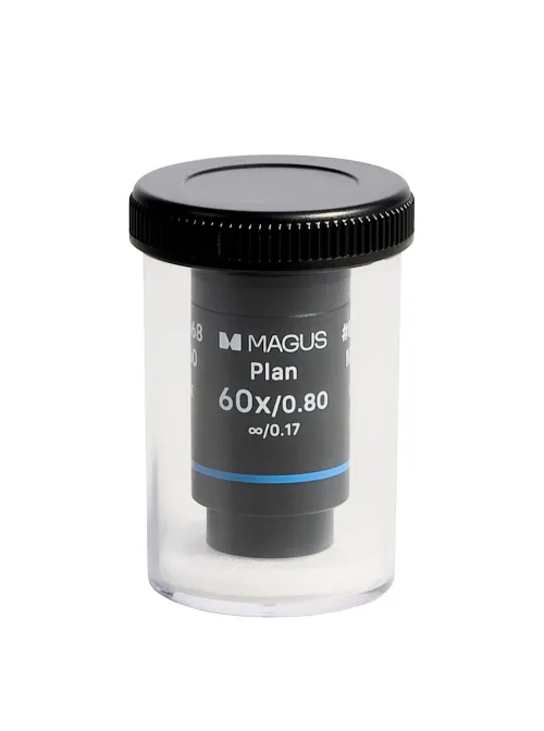photo MAGUS 60PL60 Plan 60х/0.80 ∞/0.17 H60mm Objective,  5