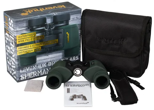 photograph Levenhuk Sherman PRO 6.5x32 Binoculars,  7