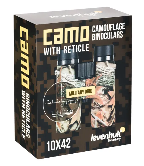 photo Levenhuk Camo 10x42 Binoculars with Reticle,  14