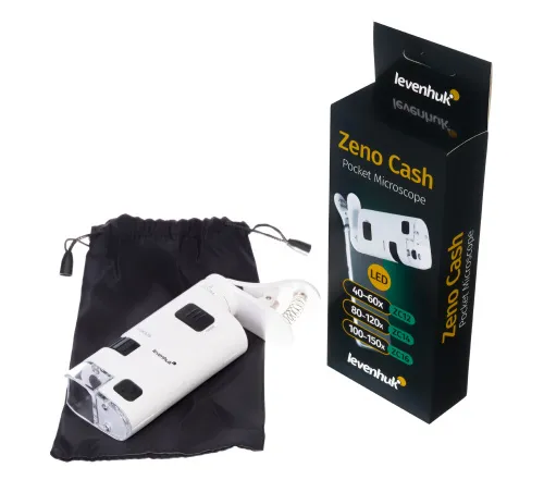 Levenhuk Zeno Cash ZC16 Pocket Microscope – Buy from the