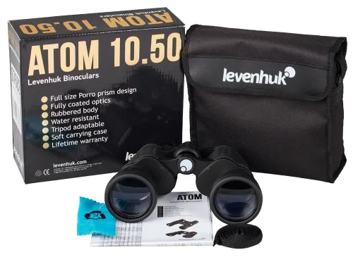 picture Levenhuk Atom 10x50 Binoculars,  2