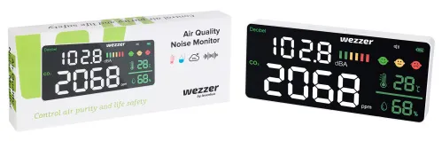 photograph Levenhuk Wezzer Air PRO CN20 Air Quality Noise Monitor,  3