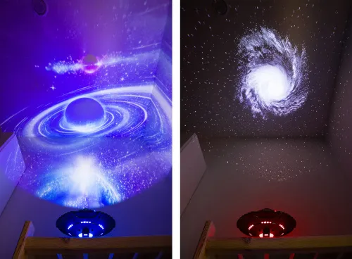 photograph Levenhuk LabZZ SP50 UFO Planetarium - Exhibition Item,  2