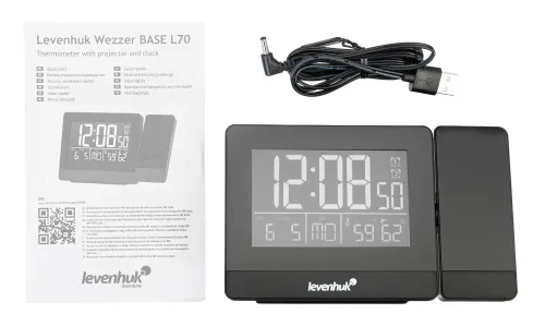 picture Levenhuk Wezzer BASE L70 Thermometer with projector and clock,  3