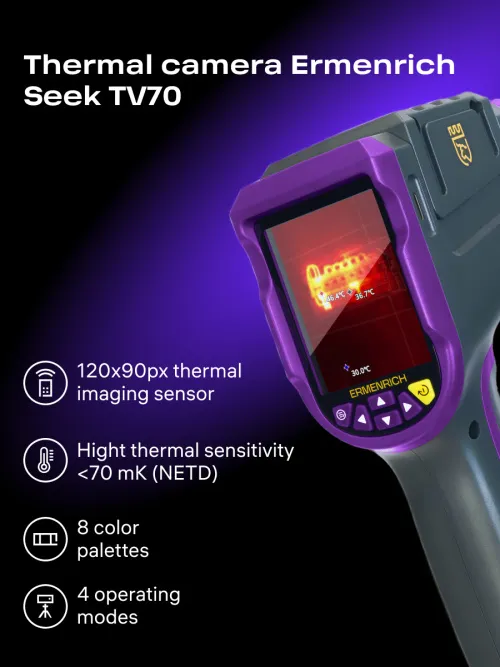 picture Ermenrich Seek TV70 Thermal Camera,  9