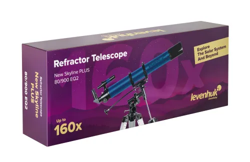 photograph Levenhuk New Skyline PLUS 80/900 EQ2 Telescope,  13