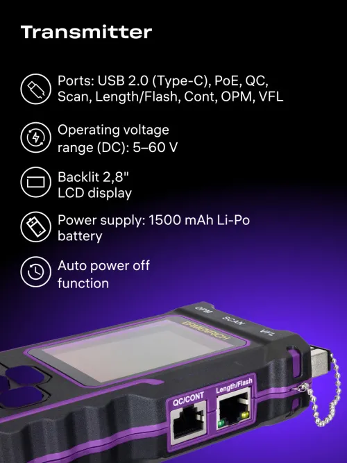 picture Ermenrich NetGeeks NP60 Optical Wire Tracker,  16