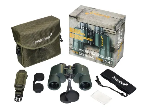 photograph Levenhuk New Sherman PRO 10x42 Binoculars,  4