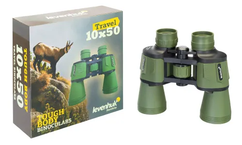 photo Levenhuk Travel 10x50 Binoculars,  11