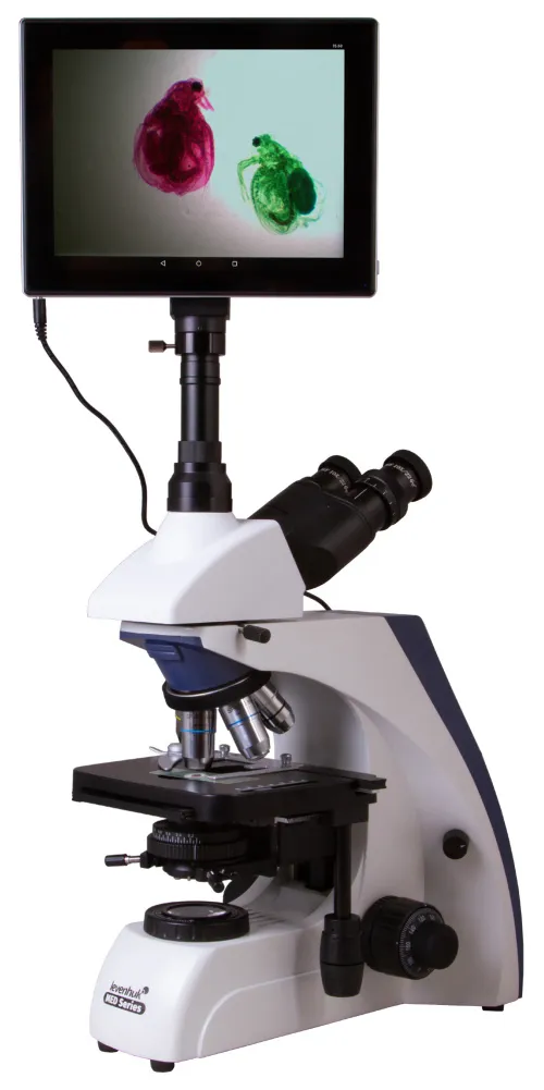 photograph Levenhuk MED D30T LCD Digital Trinocular Microscope,  3