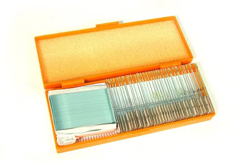 photograph Levenhuk N38 NG Prepared Slides Set,  2