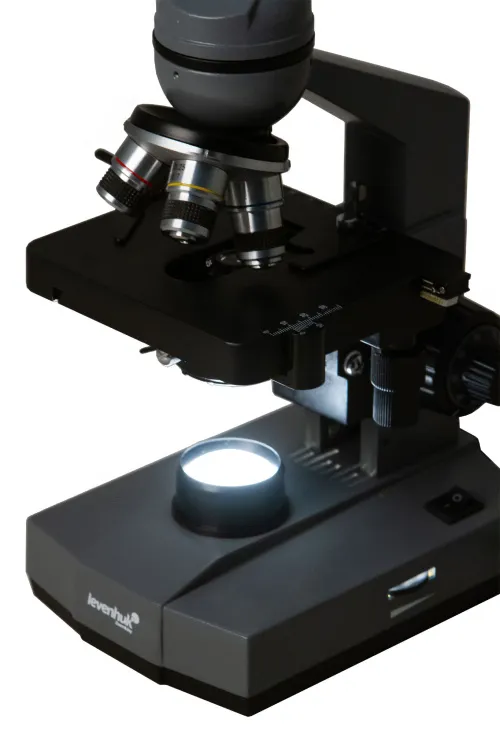 photograph Levenhuk 320 BASE Biological Monocular Microscope,  14
