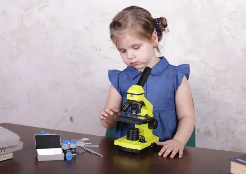 photo Levenhuk Rainbow 2L PLUS Microscope,  16