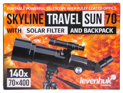 photograph Levenhuk Skyline Travel Sun 70 Telescope,  17