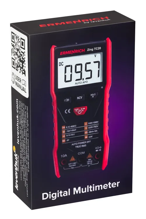 photograph Ermenrich Zing TC20 Digital Multimeter,  7