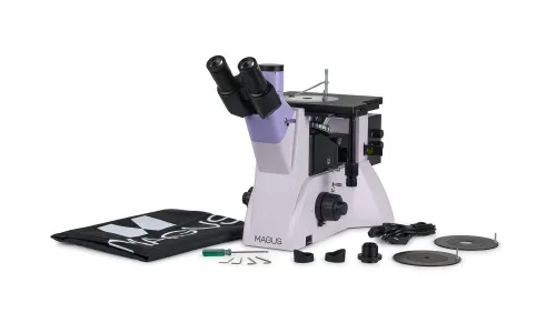 photograph MAGUS Metal V700 DIC Metallurgical Inverted Microscope,  15