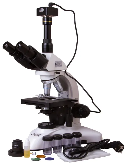 picture Levenhuk MED D25T Digital Trinocular Microscope,  2