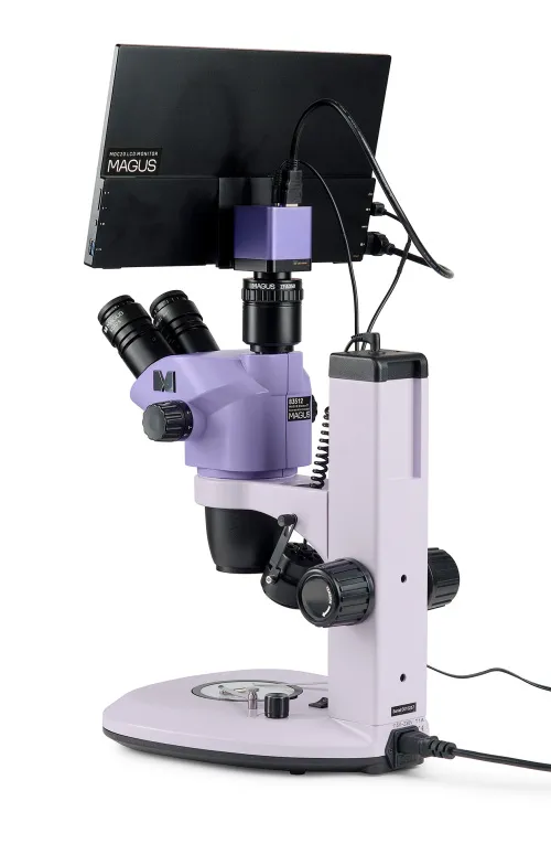 photograph MAGUS Stereo D7T LCD BASE Digital Stereomicroscope,  6
