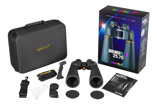 photograph Levenhuk Bruno PLUS 25x70 Binoculars and Tripod Set,  2