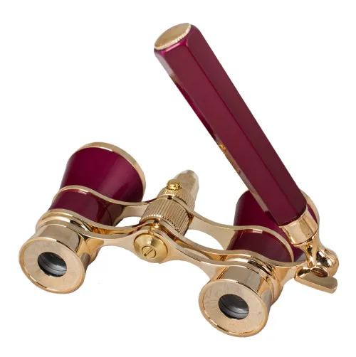 photo Levenhuk Broadway 325N Opera Glasses (lorgnette with LED light),  3