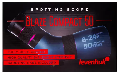 photo Levenhuk Blaze Compact 50 Spotting Scope,  18