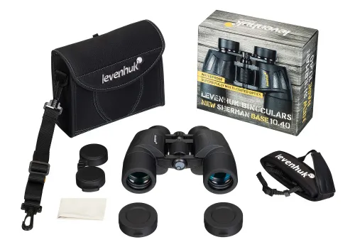 picture Levenhuk New Sherman BASE 10x40 Binoculars,  4