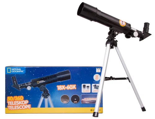 picture Bresser National Geographic 50/360 AZ Telescope - Exhibition Item,  8
