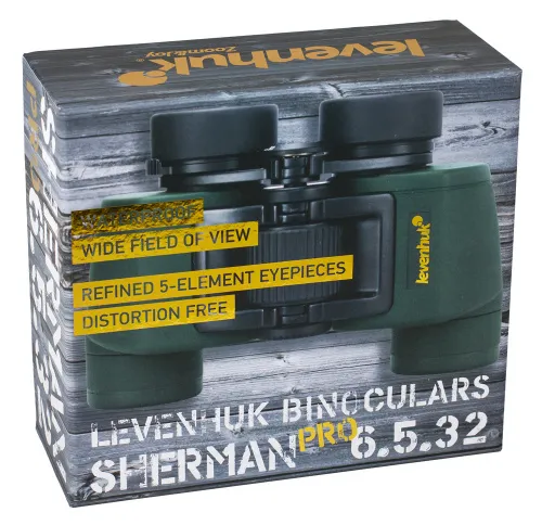 photograph Levenhuk Sherman PRO 6.5x32 Binoculars,  8