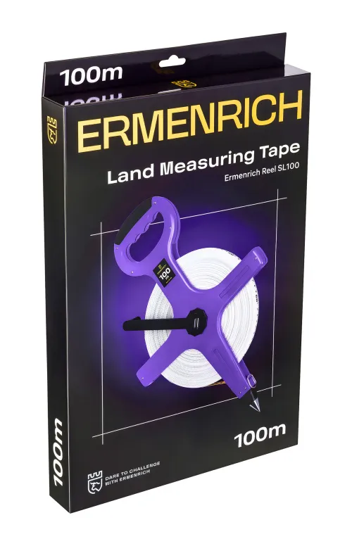 photo Ermenrich Reel SL100 Land Measuring Tape,  7