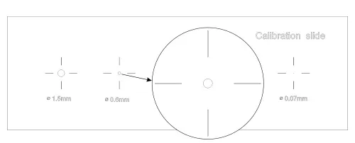picture MAGUS CS5 Calibration Slide (XY0.01/0.07/0.15/0.6/1.5),  5
