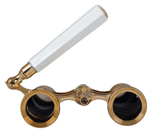 photo Levenhuk Broadway 325N Opera Glasses (lorgnette with LED light),  2
