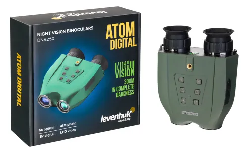 photo Levenhuk Atom Digital DNB250 Night Vision Binoculars,  3