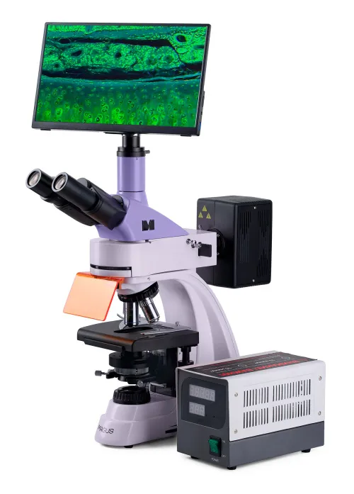 photograph MAGUS Lum D400 LCD Fluorescence Digital Microscope,  3